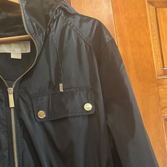 Michael Kors Navy Utility Jacket with Gold Details - Picture 8 of 14